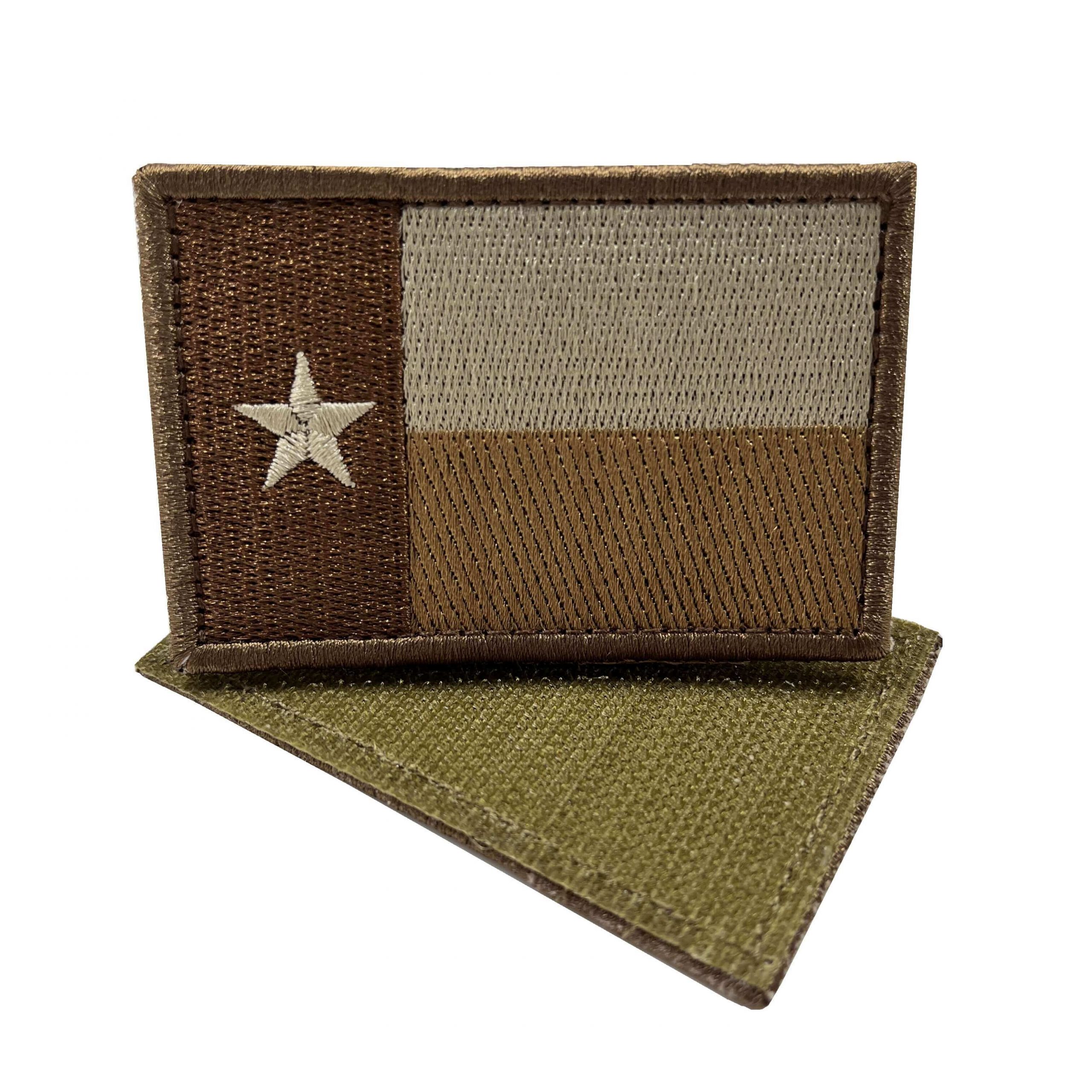 Embroidered Desert Texas Tactical Patch
