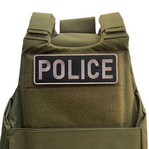 Large Police Patch for Plate Carrier
