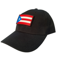 Tactical Cap with Loop Velcro - Showing Flag Morale Patches