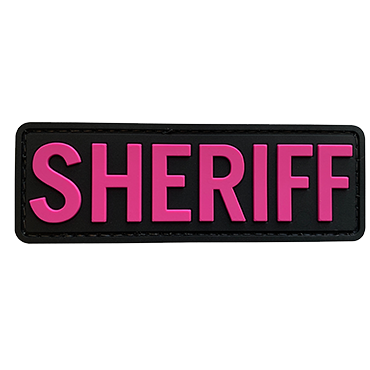 Sheriff PVC Patch