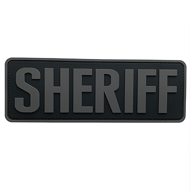 8189-SHERIFF-LGR-11-Large Vest Sheriff Patches