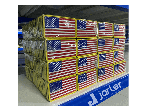 0504-13-Wholesale US American Flag PVC Patches 2 2 2