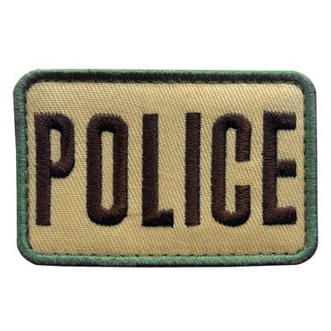 8504-E-POLICE-XSTN-11-370-Embroidered Police Patches with Velcro for Tactical Vest Bag Plate Carrier Police gear-multicam