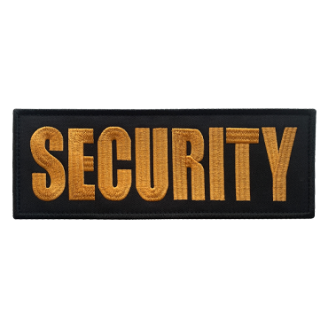 8589-E-SECURITY-LYE-11-large yellow gold security patches for vest uniforms