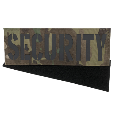 8804 RF-SECURITY-LCP-B11-reflective security patches large size big security patches for tactical vest uniforms plate carrier