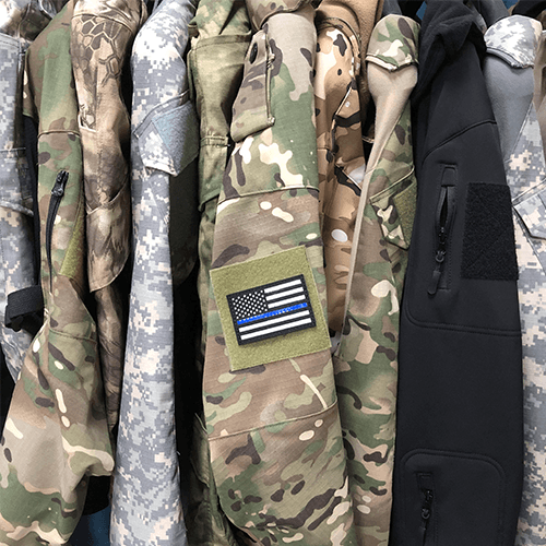 Blue Lives Matter Military Police Uniforms Tactical Morale Patches Blue Line Patch