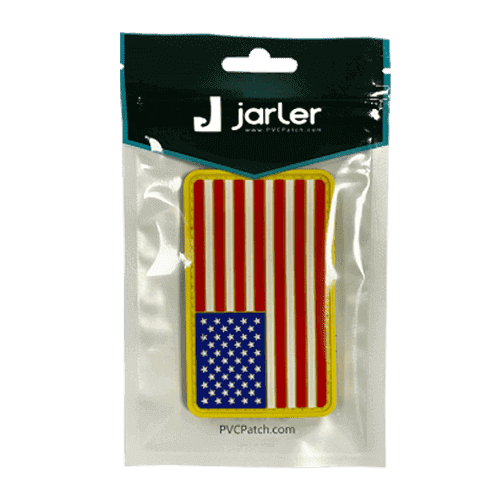 GQ 500x500-Custom Brand Logo Printing Polybag to Pack Velcro Patches-Jarler