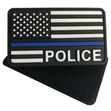 1305-GQPOLICE-1-Military Police Army Tactical Velcro Morale Patches-police flag patches