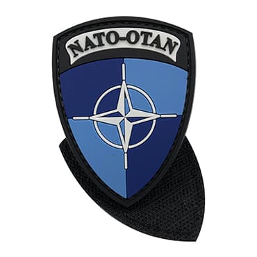 1487-NATO-SNV-B11-Military Police Army Tactical Velcro Morale Patches-nato flag patches-nato emblem