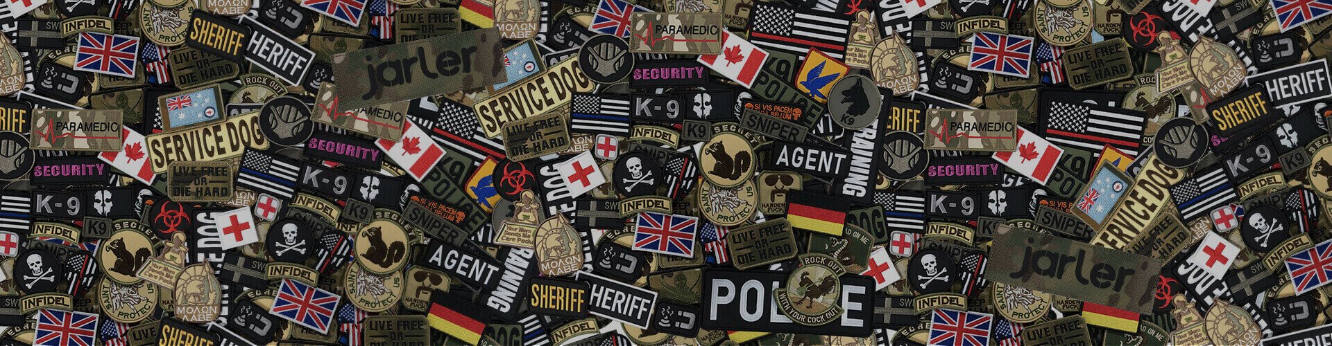 Banner-Embroidered Patch-Huge Selection of Fabric CLoth Military Police Tactical Morale Airsoft Velcro Patch Hook