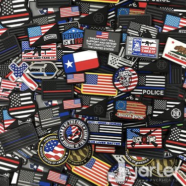 Flag Patches USA American Flag Patches Morale Velcro Patches